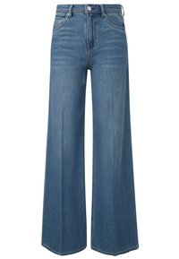 s.Oliver SURI  MIT WIDE LEG - Široké džíny - blau