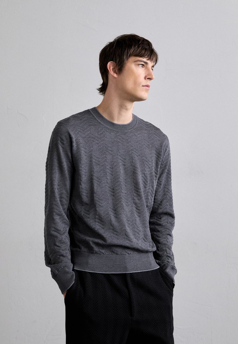 Missoni CREWNECK - Pullover - grey tones