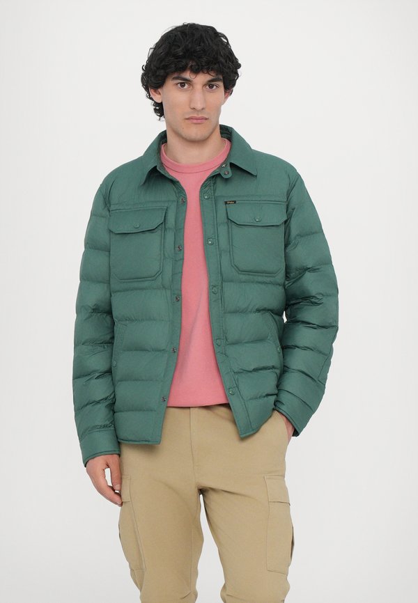 Light jacket - washed forest2