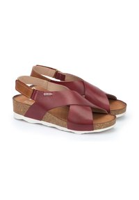 Pikolinos MAHON - Sandalias de cuña - brown