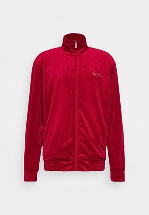 Sweat zippé - red