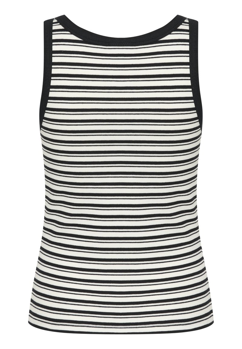Karen by Simonsen KBTop - Top - ova black stripe/schwarz - Zalando