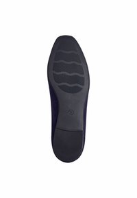 Schwarze Gummisohle mit strukturiertem Griff, mit einem konturierenden Design. Obermaterial aus Wildleder in tiefem Lila mit genähten Details. Größe 37 markiert.