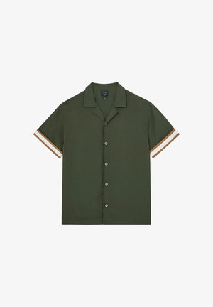 Reiss REGULAR FIT - VALBONNE CHÉ STRIPE-CUFF - Košeľa - pine green