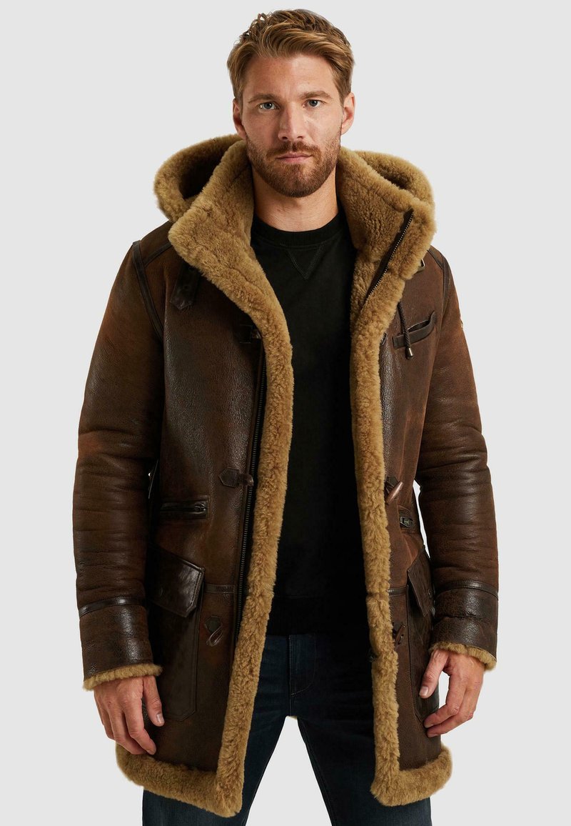 PME Legend Kurzmantel - d brown