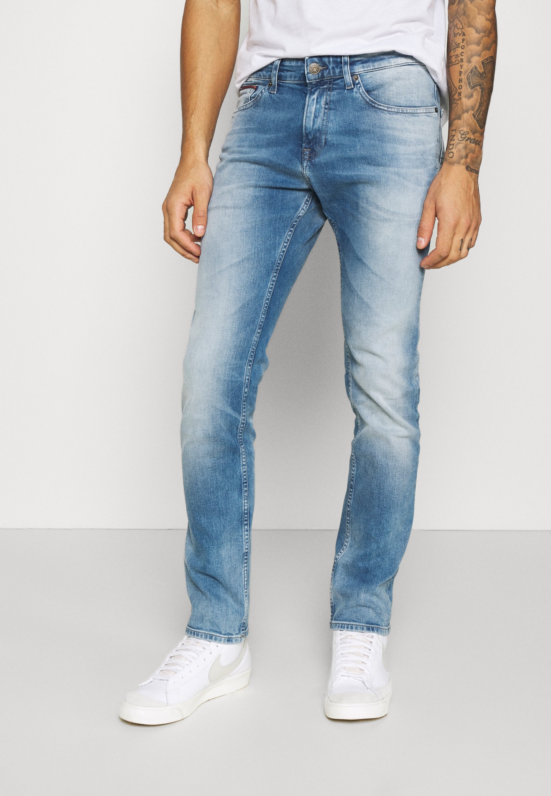 Tommy Jeans SCANTON SLIM - Slim fit jeans - wilson light blue/light blue Zalando.co.uk