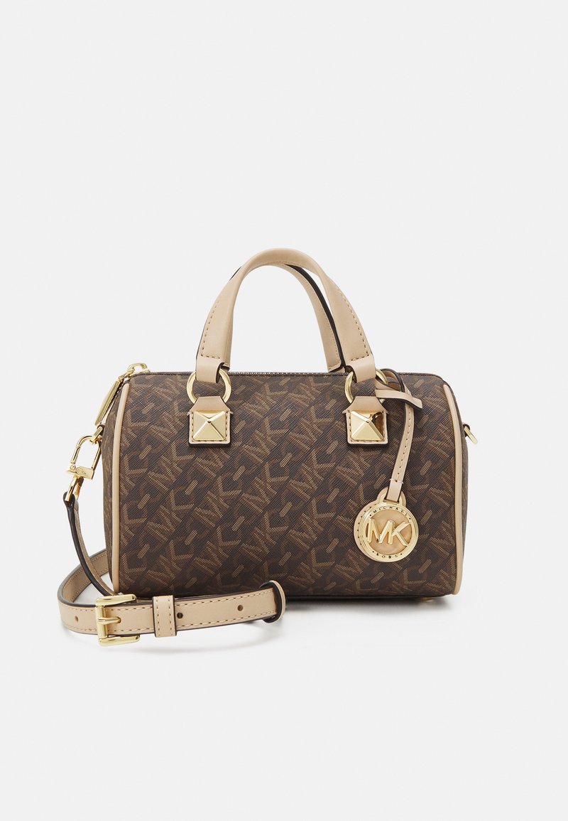 MICHAEL Michael Kors GRAYSON DUFFLE XBODY Handbag brown Zalando.co.uk