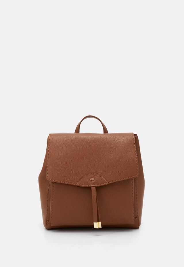 LEATHER - Sac à dos - cognac
