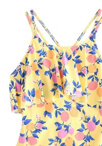 Lindex WITH FLOUNCE - Badpak - light yellow