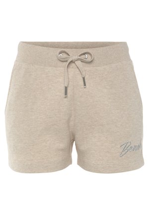 Shorts - beige meliert