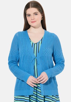 OPENWORK TIE FRONT  - Gilet - sky blue
