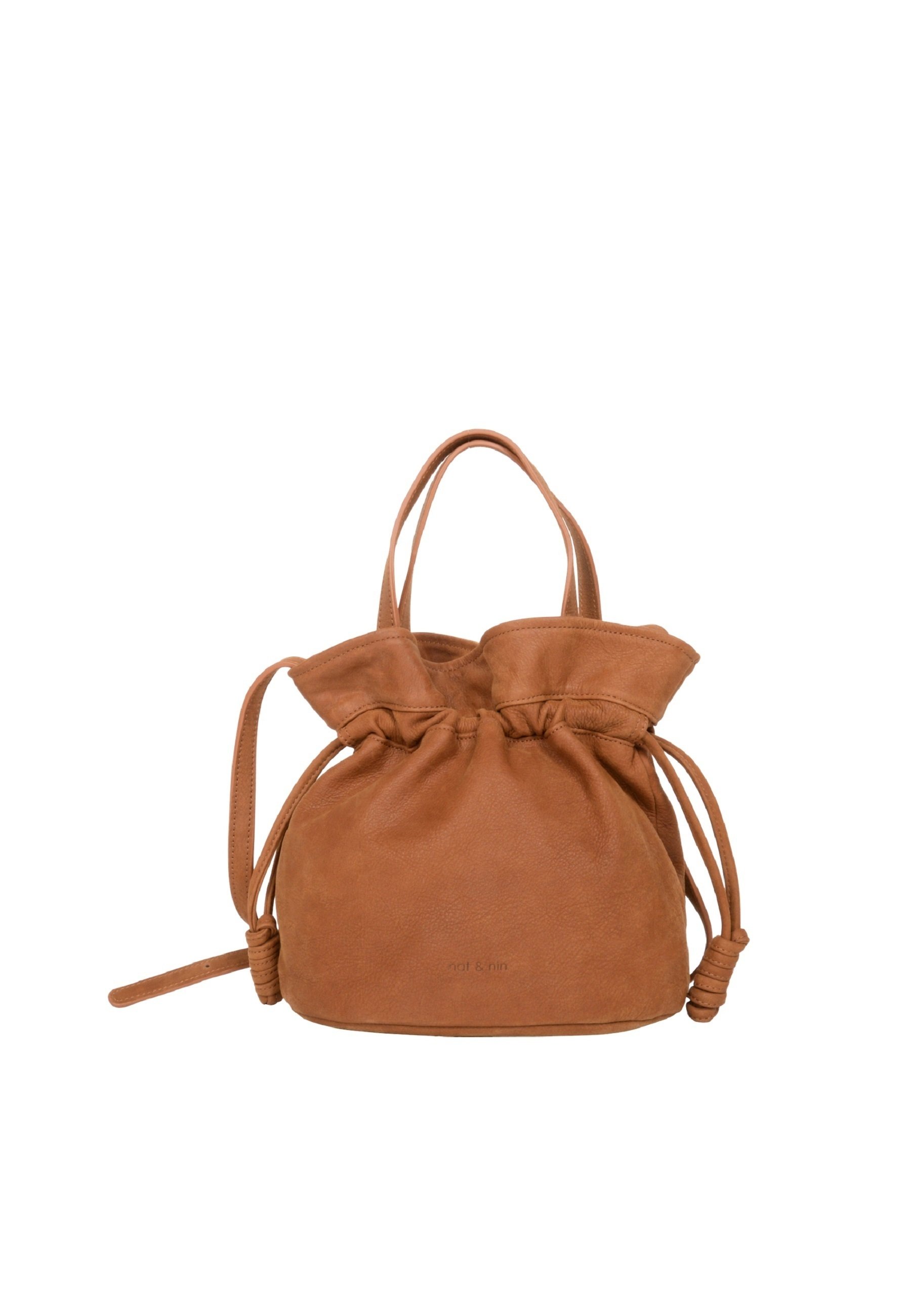 nat nin FLEUR Sac bandoulière camel