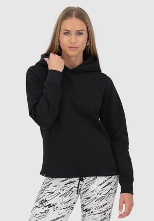 DUNJAAK - Felpa con cappuccio - black