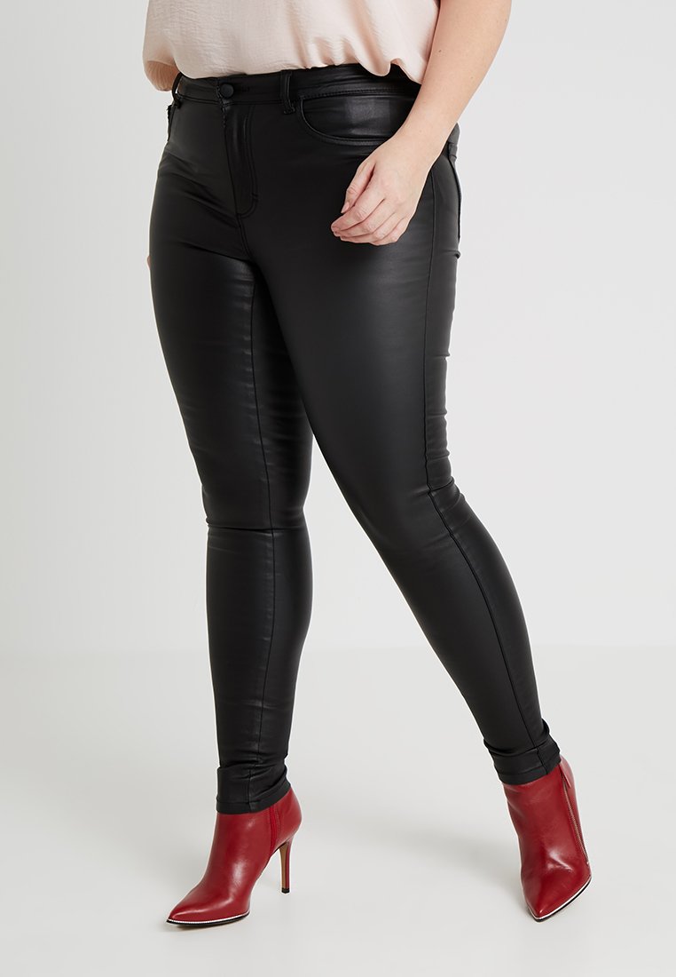 ONLY Carmakoma CARPUNK COATED Pantalones - Zalando.es