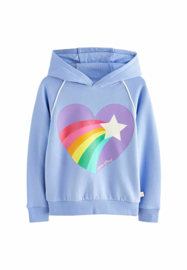 REGULAR FIT RAINBOW STAR  - Kapuzenpullover - purple