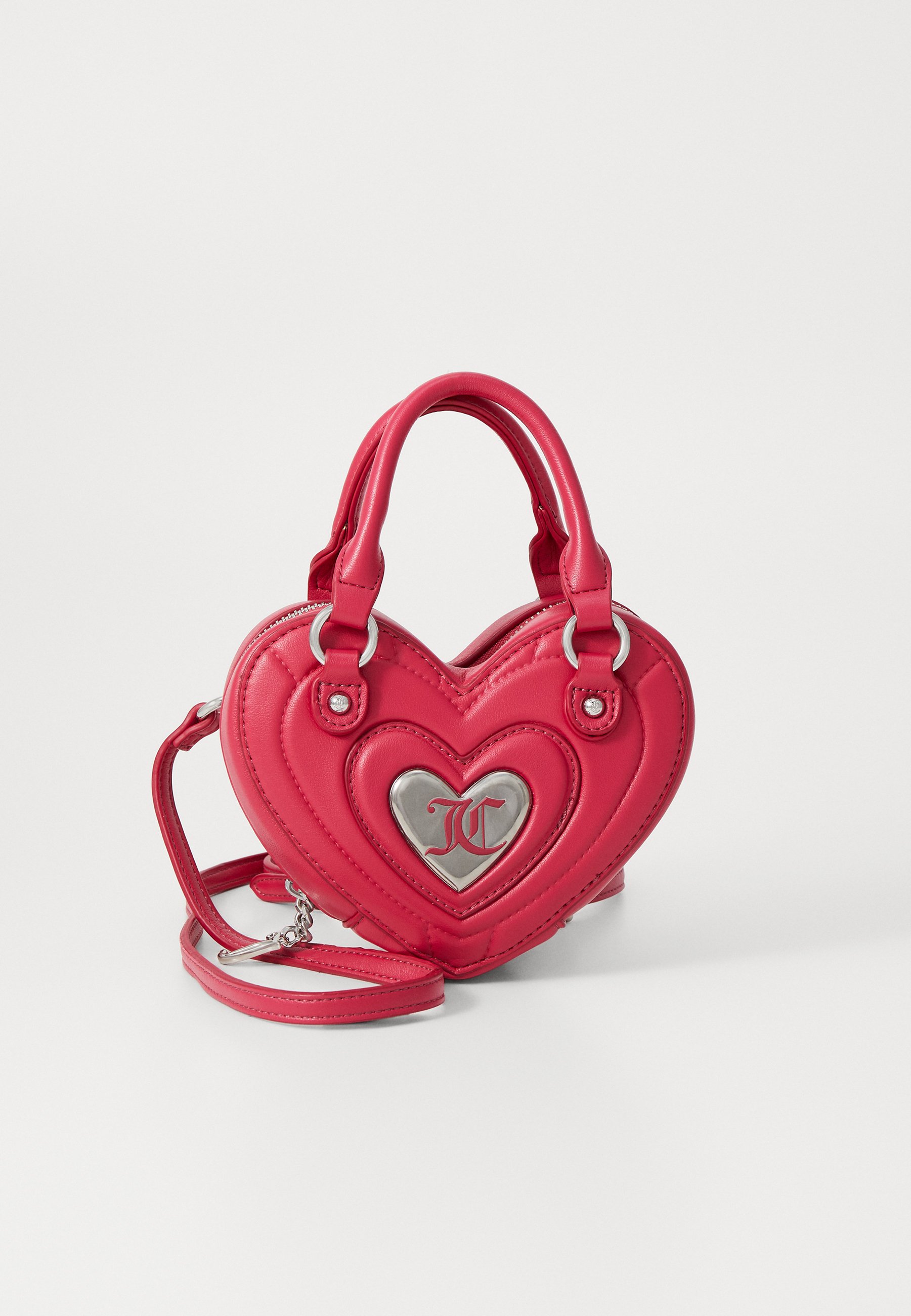 Juicy Couture EMILY HEART BAG UNISEX - Cross body bag - pink - Zalando