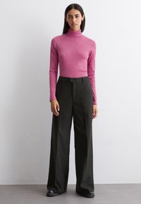 Marc O'Polo DENIM TURTLENECK - Langarmshirt - wild aster