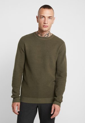 JELIAM CREW NECK - Maglione - olive night
