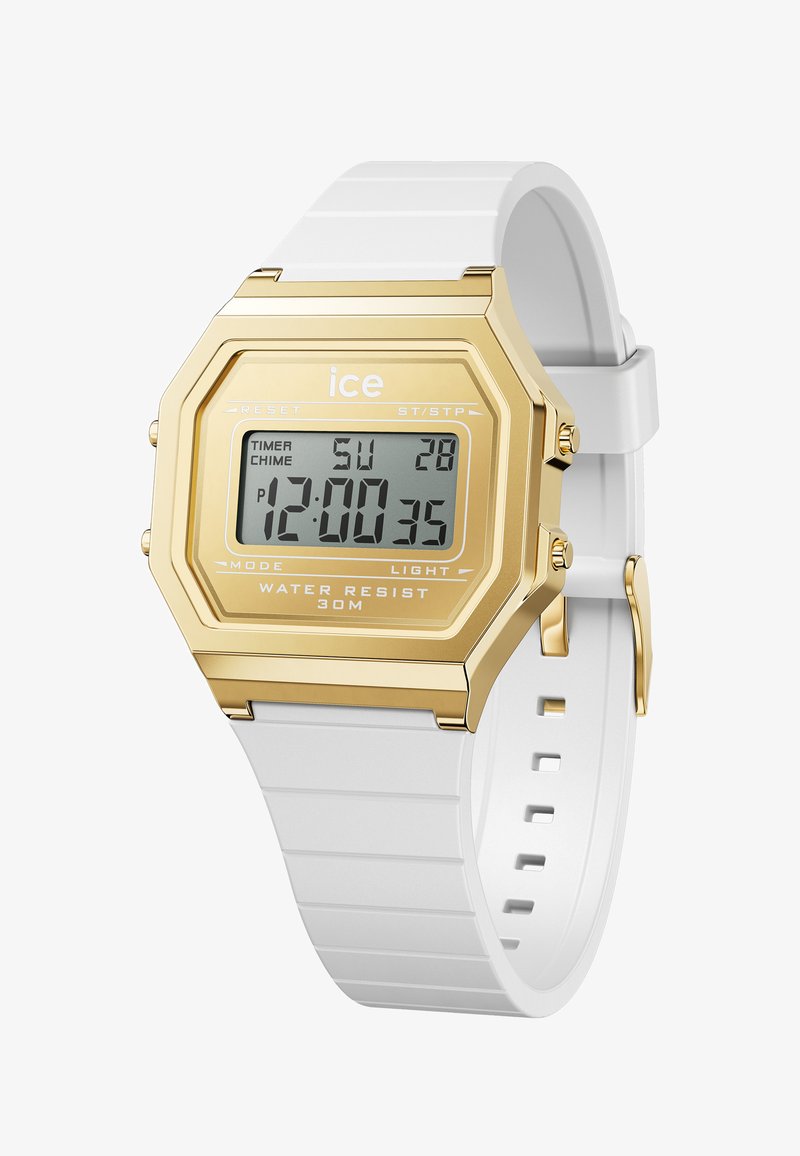 Ice-Watch RETRO - Digitalna ura - white gold coloured