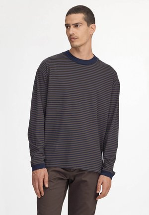NN.07, LIONEL LS 30040 - Langærmet T-shirt - navy stripe
