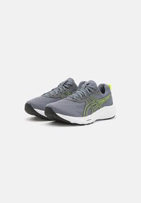 ASICS GEL-CONTEND 9 - Scarpe da corsa su strada - steel grey/safety yellow