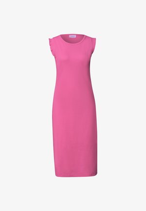 Street One Studio, MIDIKLEID MIT RUNDHALS IN UNIFARBE - Vestido ligero - simply pink
