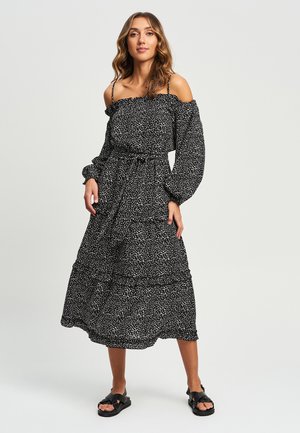 TAMSIN - Robe de jour - black base speckle