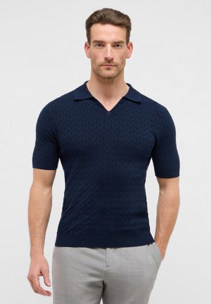 Eterna STRICK - Polo shirt - navy