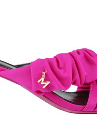 LOLA CASADEMUNT Mules de tacón - fuchsia