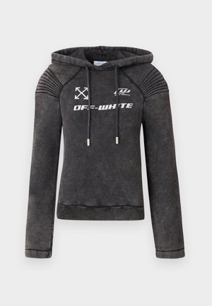RACER PADDED HOODIE - Sweat à capuche - dark grey
