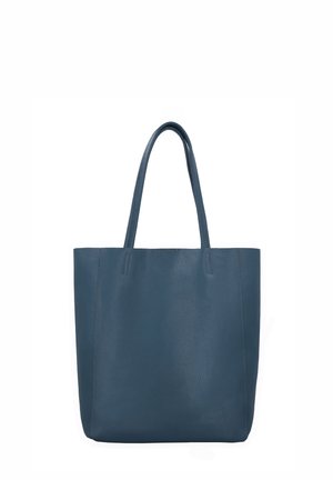 Gusti Leder, BIG WOMAN HANDBAG VILMA - Shopping Bag - blau