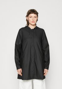 Rains - A LINE JACKET - Parka - black Thumbnail Image 1