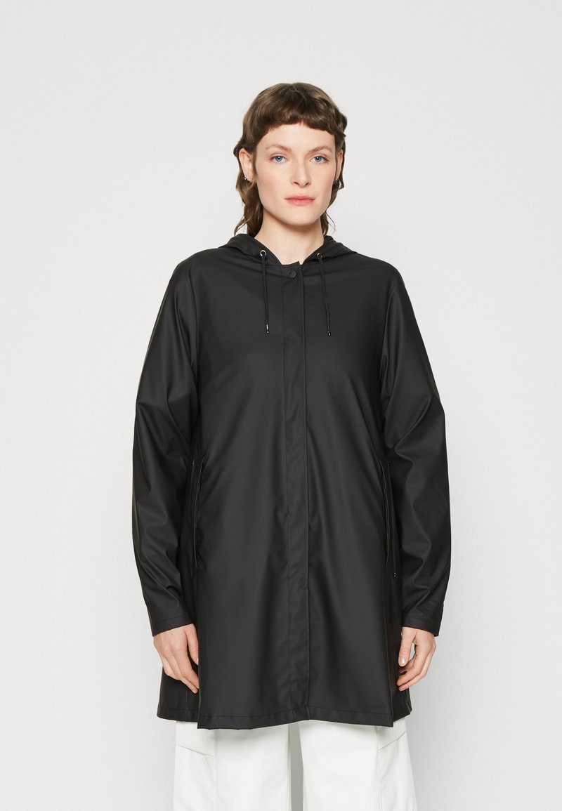 Rains - A LINE JACKET - Parka - black, Enlarge