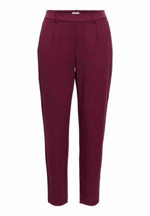 Object, OBJLISA SLIM PANT NOOS - Pantaloni - windsor wine
