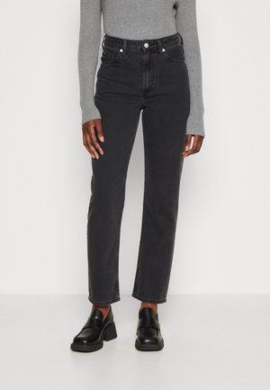 Jeans a sigaretta - black denim