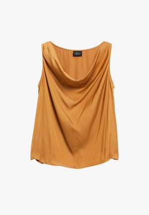 s.Oliver BLACK LABEL, BLUSE - Blouse - gold-coloured