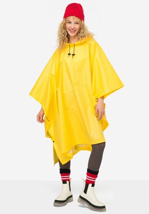 LAURASØN REGENCAPE UNISEX REGENDICHT KAPUZE BREIT ÜBERSCHNITTEN - Parka - yellow
