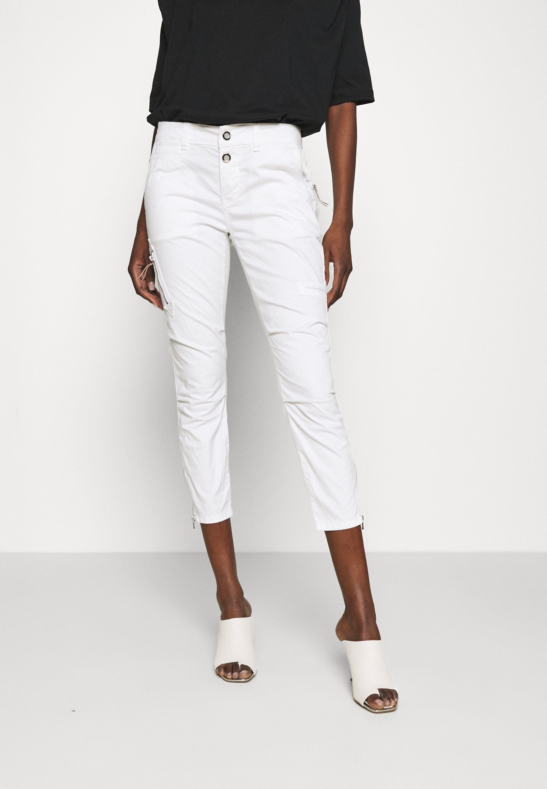 Mos Mosh VALERINE PANT - Broek - white/wit - Zalando.nl