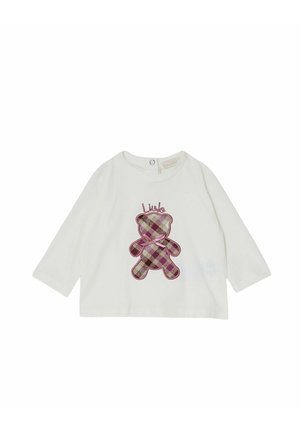 BEAR - T-shirt à manches longues - white
