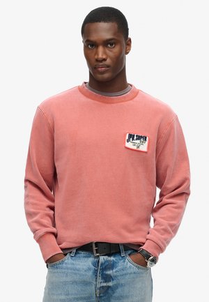 MECHANIC LOOSE FIT CREW  - Sudadera - rusted orange