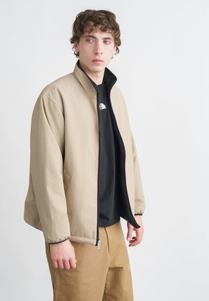 BOX REVERSIBLE JACKET - Overgangsjakke - mushroom grey/black