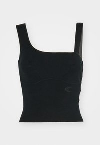 BUCKLE TANK - Top - black