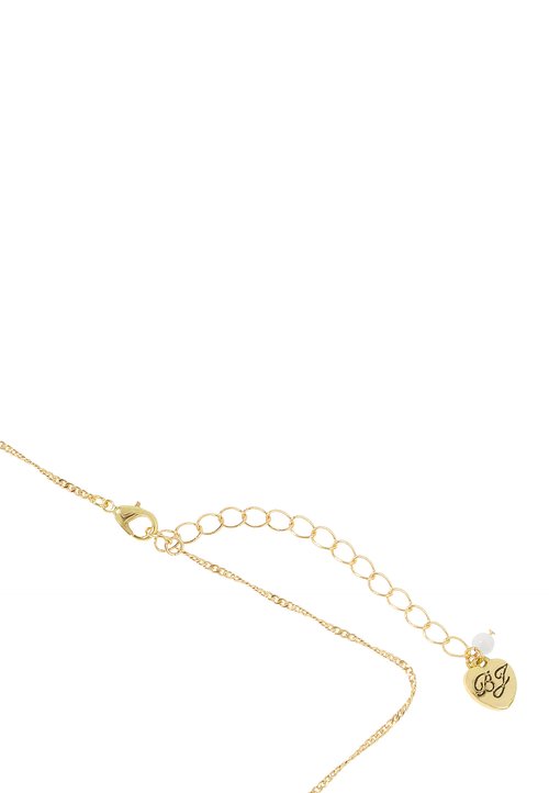 Collier arc-en-ciel corde maille Betsey Johnson Funfetti neuf avec