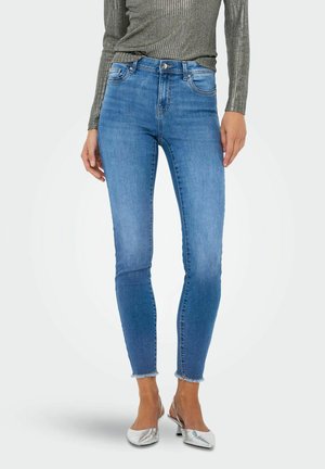 ONLWOW MITTLERE TAILLE  - Jeans Skinny Fit - light medium blue denim