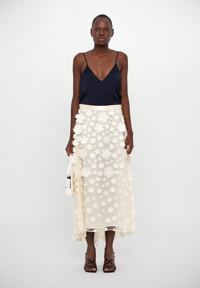 Ida Sjöstedt CARRIE SKIRT BRIDAL - Velika suknja - cream white