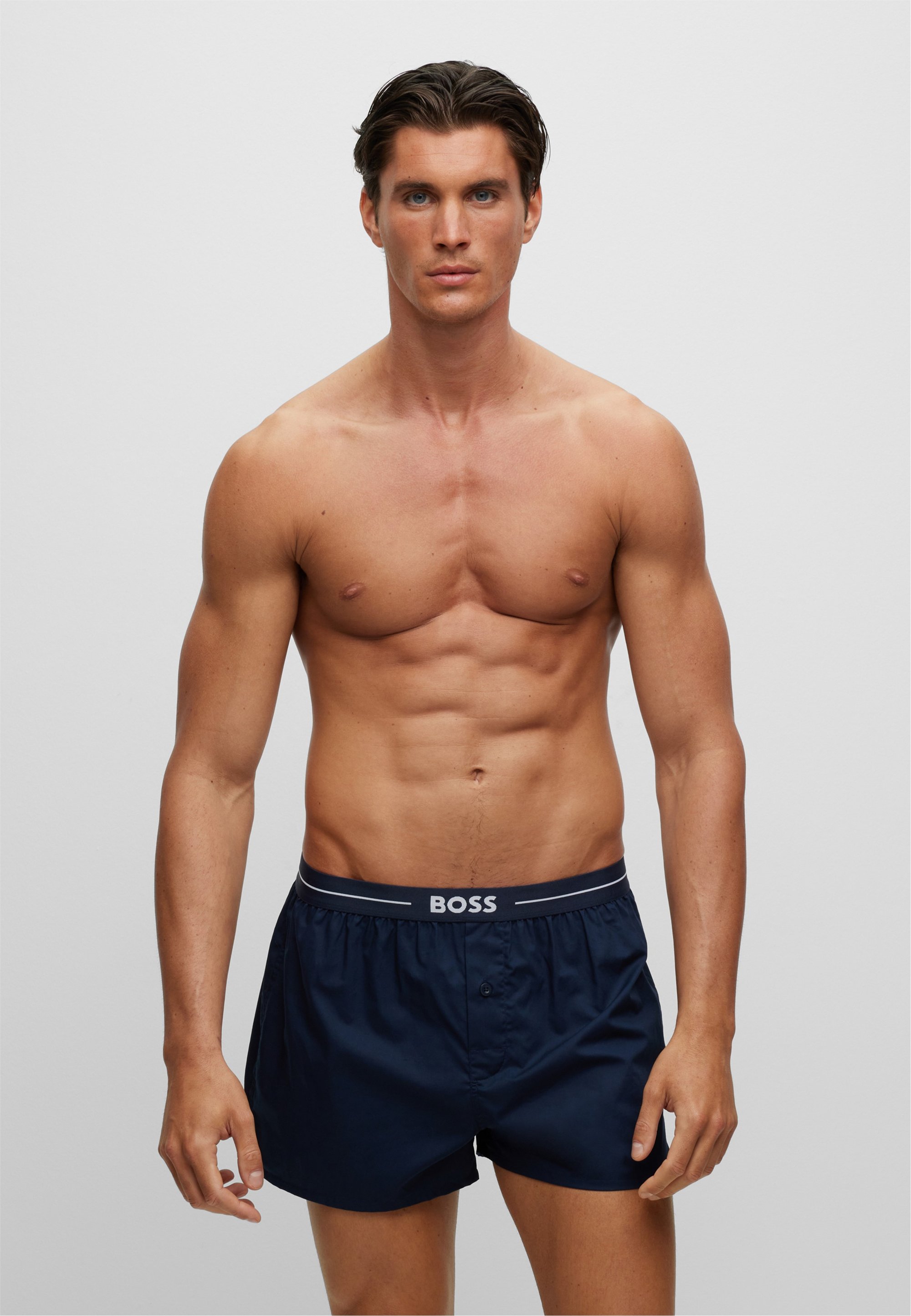 Boss Boxer da mare ad asciugatura rapida con logo profilato Uomo