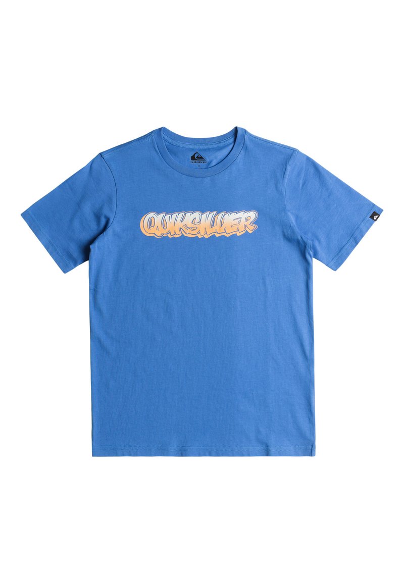 Quiksilver T-shirt print blauw