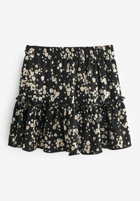 Next FLORAL DITSY - REGULAR FIT - Minisukňa - black