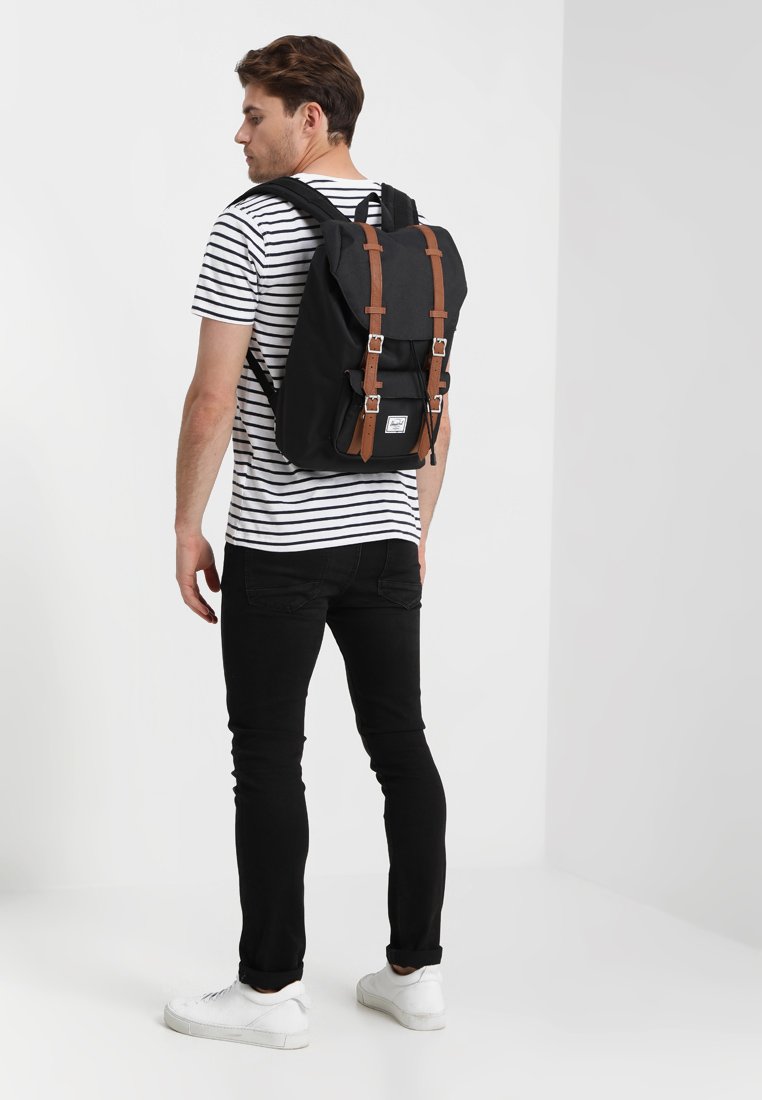 Herschel Little America Mid Volume Rucksack Black Zalando Ie