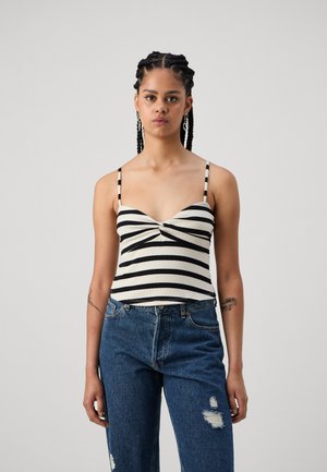 VIHEIDI - Tops - birch/black
